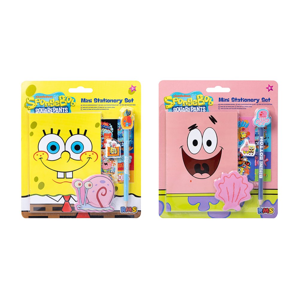 Nickelodeon Spongebob Squarepants Mini Stationery Set