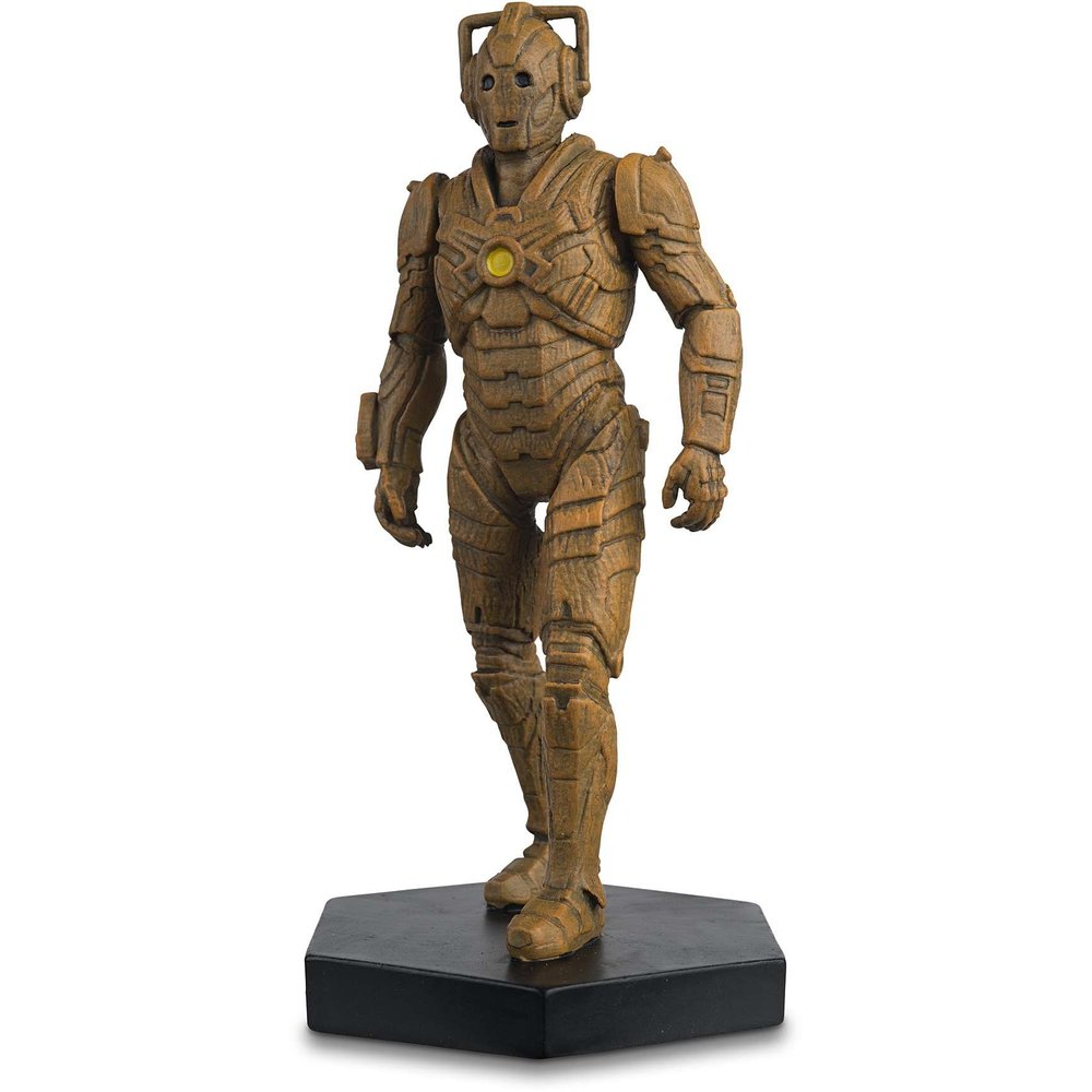 BBC Doctor Who Wooden Cyberman Figure