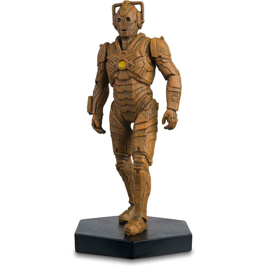 BBC Doctor Who Wooden Cyberman Figure