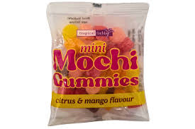 Mini Mochi Gummies Citrus and Mango Flavoured 50g Gummies