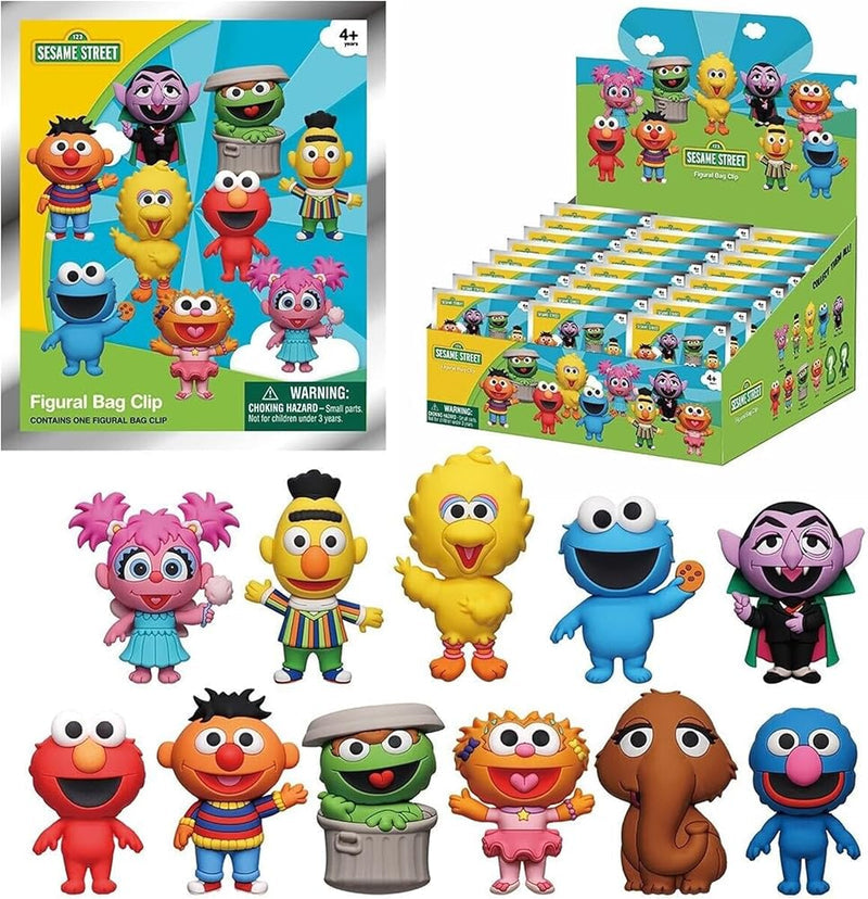 Sesame Street PVC Bag Clips Series 01