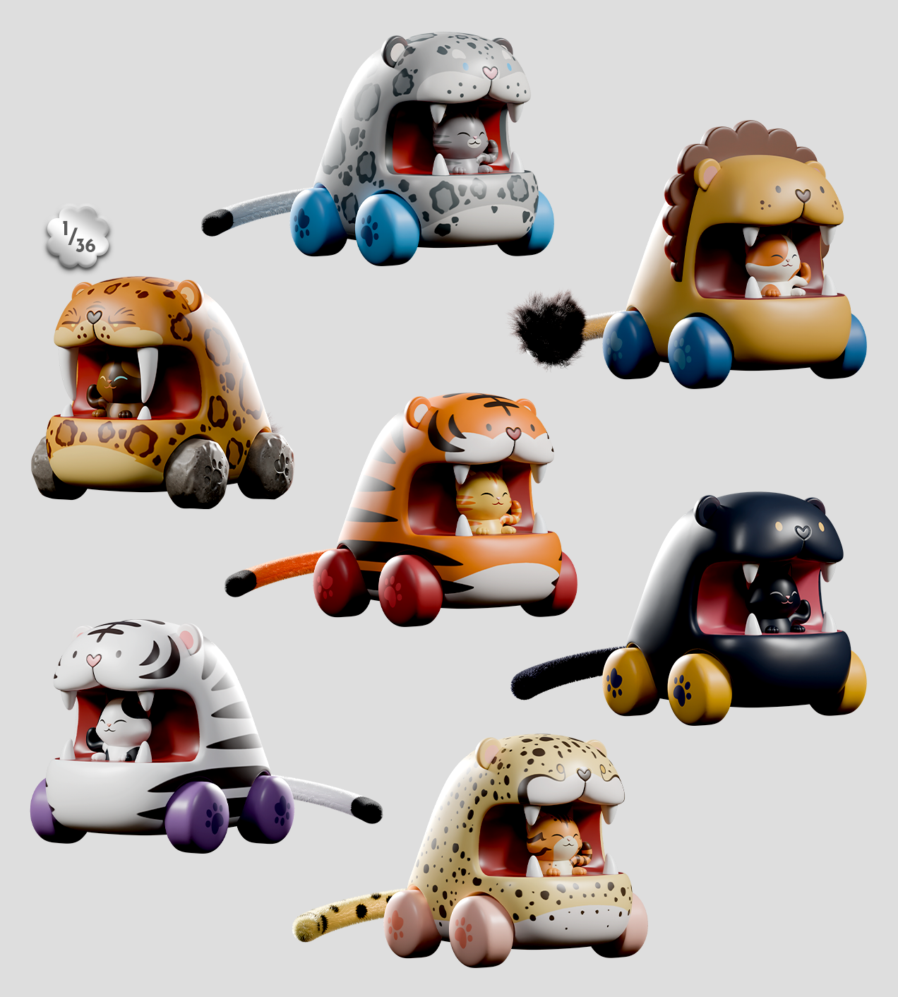 Big Top Chomps Collectible Figure Blind Box