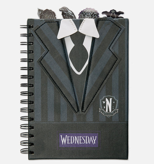Wednesday Uniform Tabbed Notebook