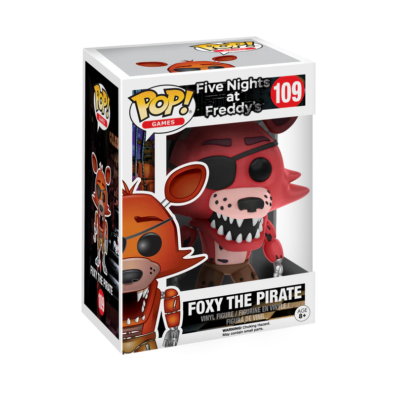 Funko Pop! Five Nights At Freddy’s 109 Foxy The Pirate Vinyl Figure