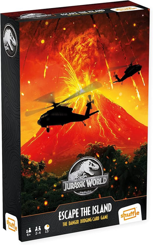 Jurassic World Escape The Island The Danger Dodging Card Game