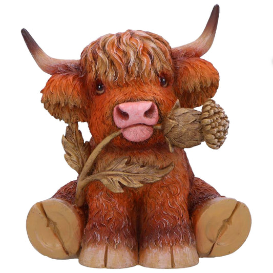 Highland Thistle 10.5cm Statue