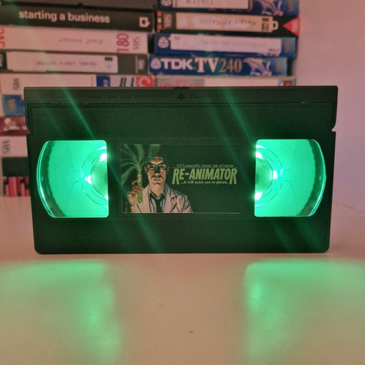 The ReAnimator (1985) VHS LED Lamp