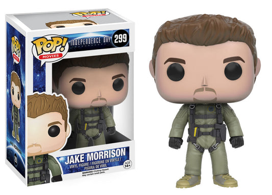 Funko Pop! Independence Day Resurgence 299 Jake Morrison Vinyl Figure