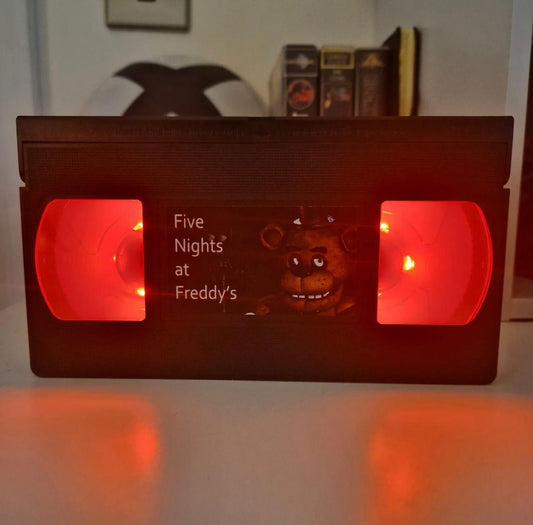 Five Night’s at Freddy’s Video Game (2014) VHS LED Lamp