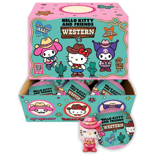 Hello Kitty And Friends Western Figurine Blind Capsule