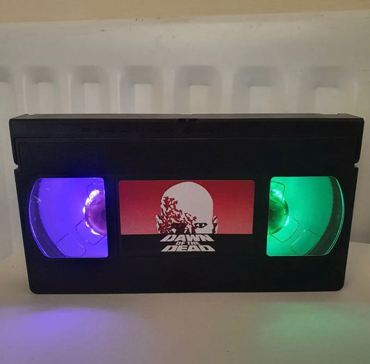 Dawn of the Dead (1978) VHS LED Lamp