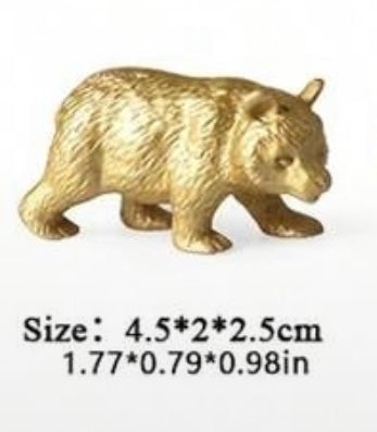 Golden Panda Small Figure