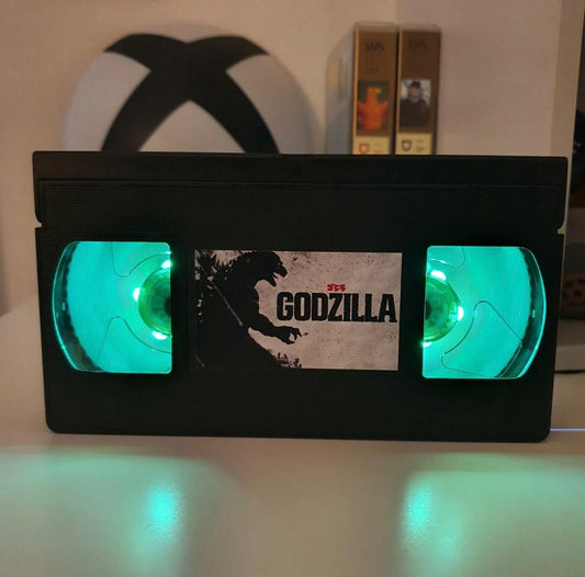 Godzilla (2014) VHS LED Lamp