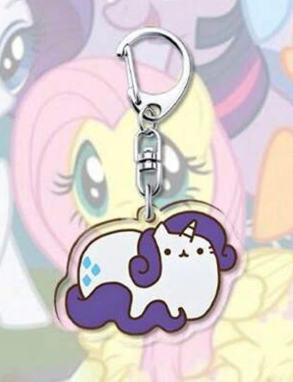 My Little Pony Chibi Parody Keychain
