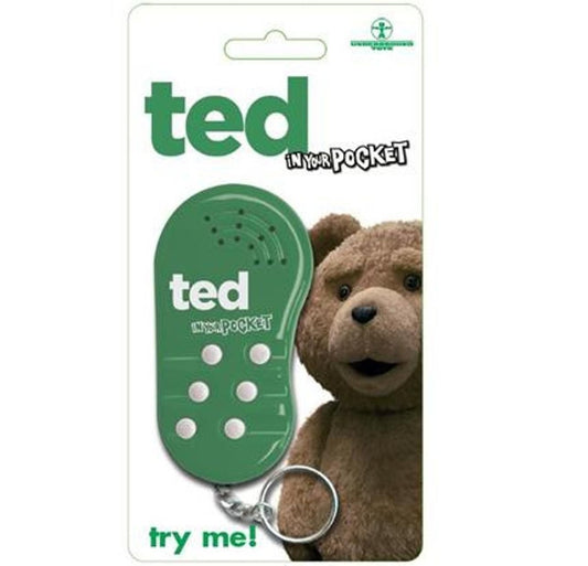 Ted In Your Pocket Talking Keychain