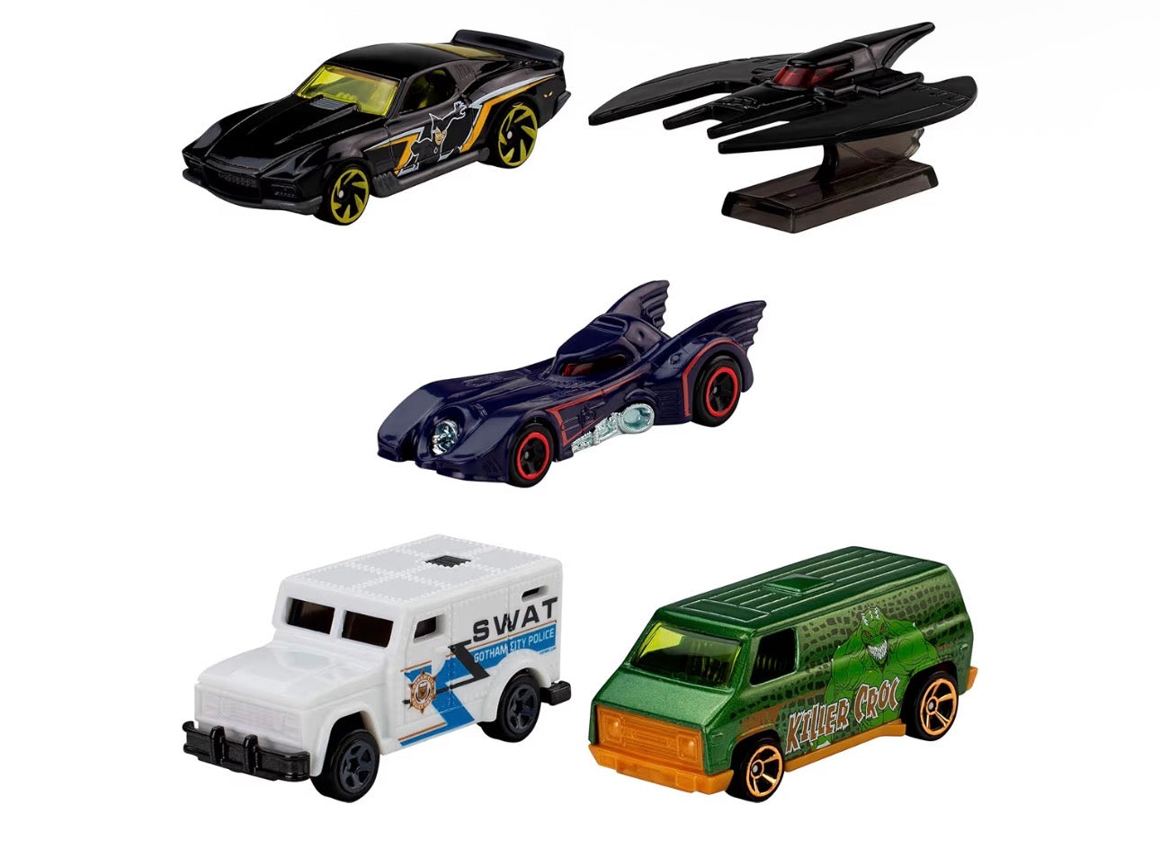 DC Batman Hot Wheels Car 5-Pack