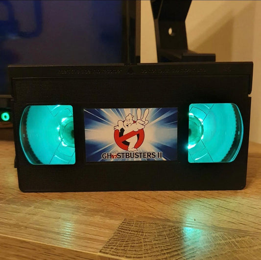 Ghostbusters II (1989) VHS LED Lamp