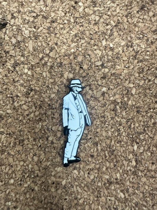 Micheal Jackson Pin Badge