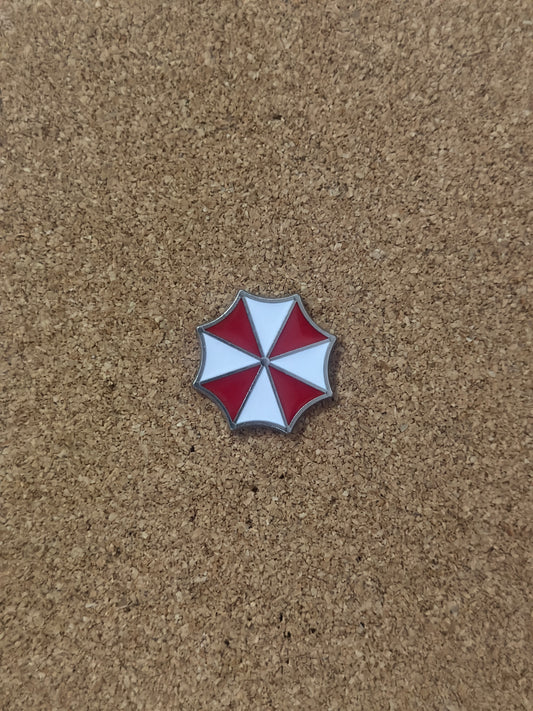 Resident Evil Umbrella Corp Pin Badge
