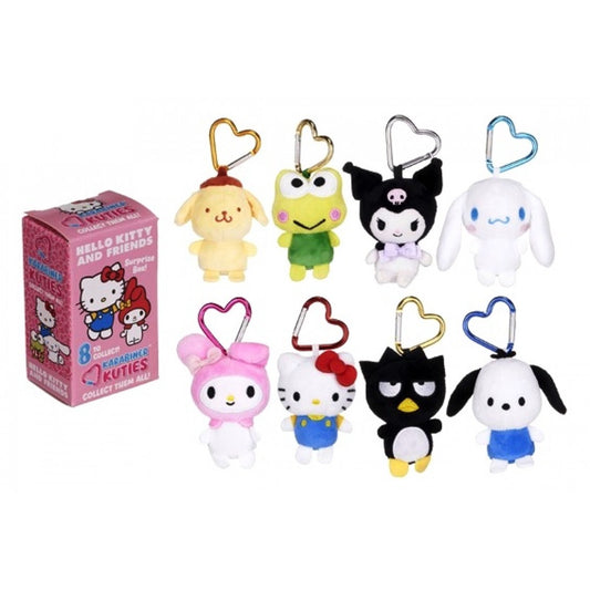 Hello Kitty Karabiner Kuties Plush Bag Clips Blind Box