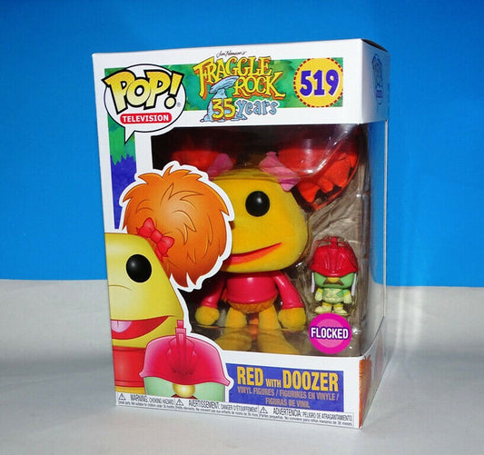 Fraggle Rock 519 Red with Dozer Flocked Funko Pop! Vinyl Figure