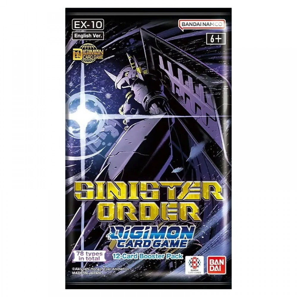 Digimon Card Game Sinister Order Booster Pack (EX-10)