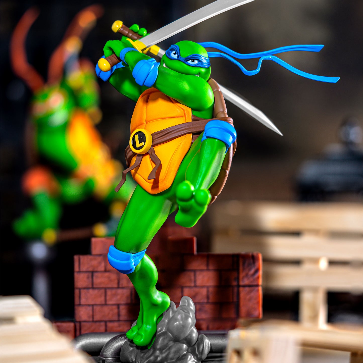 Teenage Mutant Ninja Turtles Leonardo SFC Statue