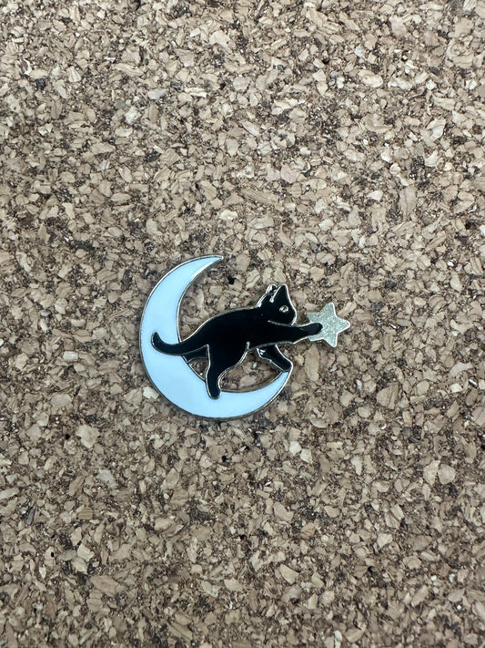 Lunar Cat Pin Badge