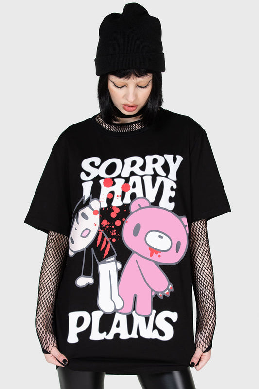 Gloomy Bear: I Have Plans T-Shirt