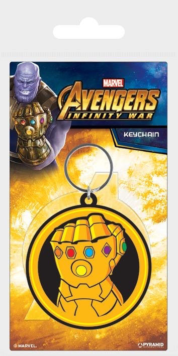 Marvel Avengers Infinity Gauntlet Rubber Keychain