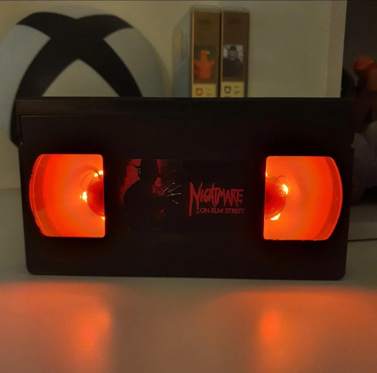 A Nightmare on Elm Street (1984) VHS LED Lamp