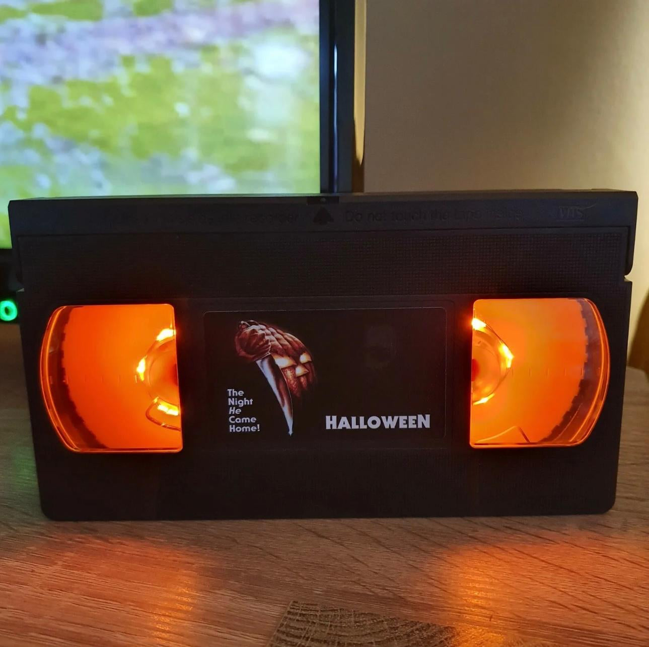 Halloween (1978) VHS LED Lamp