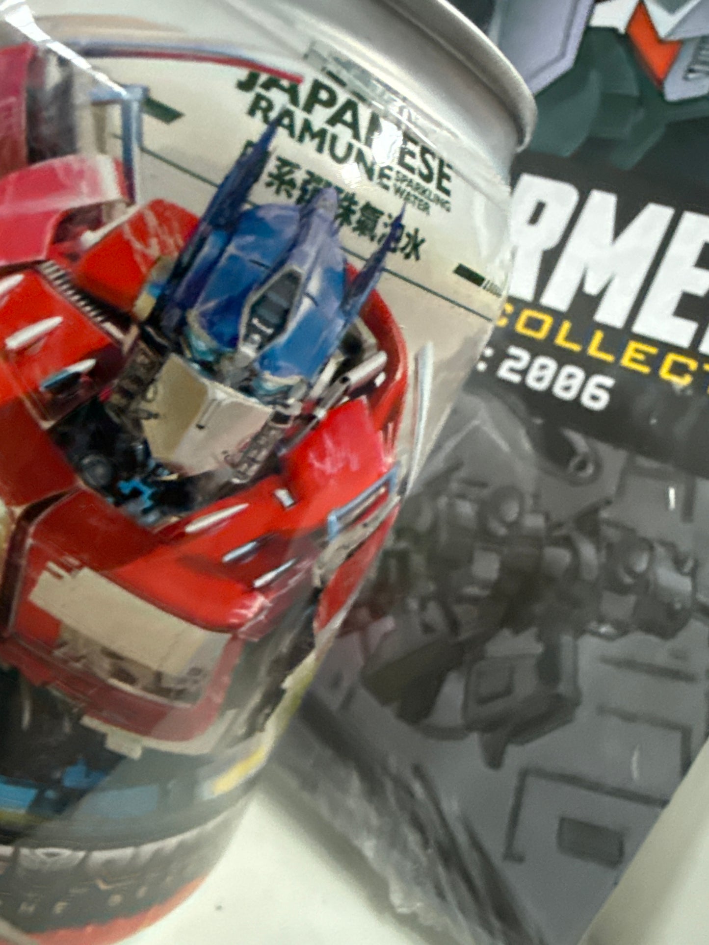 Transformers Optimus Prime Original Ramune by Kawaji 330ml