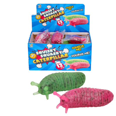 Squishy Squashy Caterpillar Toy