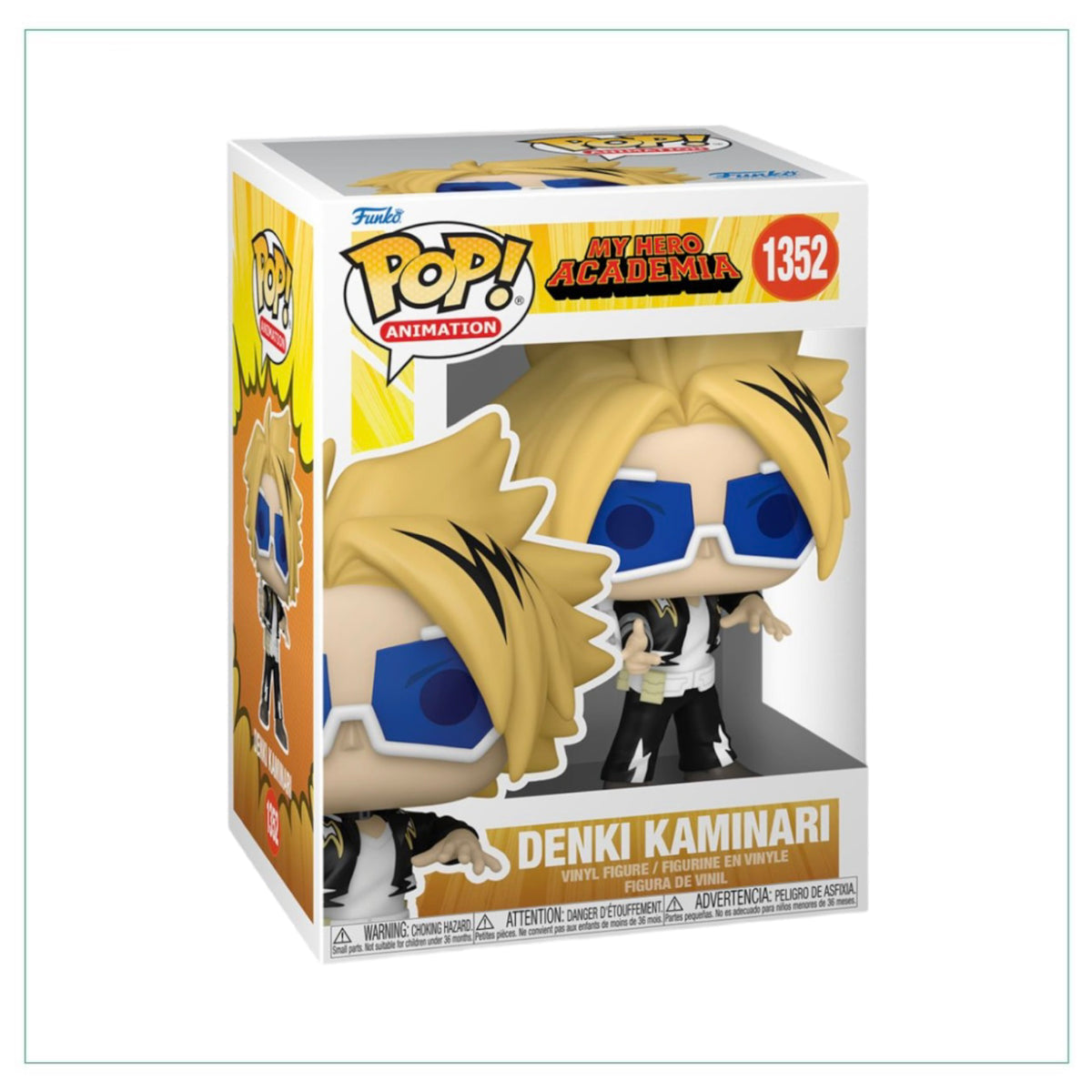 My Hero Academia 1352 Denki Kaminari Funko Pop Vinyl Figure