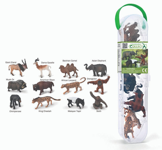 Wildlife Animals Mini Figure Box
