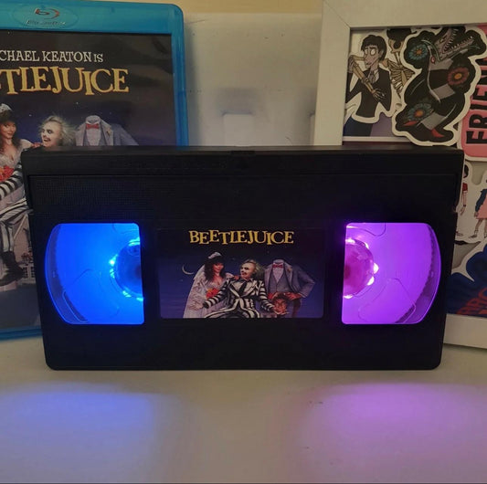 Beetlejuice (1988) VHS LED Lamp