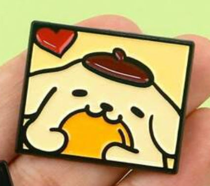 Sanrio Character Portraits Pin Badge