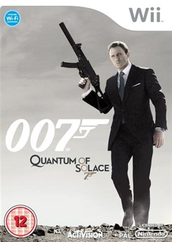 007 Quantum of Solace Nintendo Wii Videogame