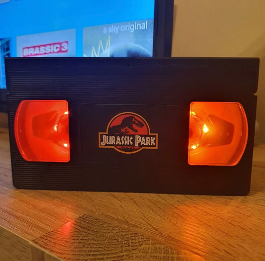 Jurassic Park (1993) VHS LED Lamp