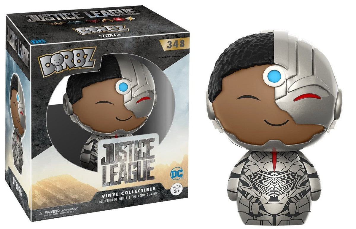 Dorbz Justice League 348 Cyborg Vinyl Figure