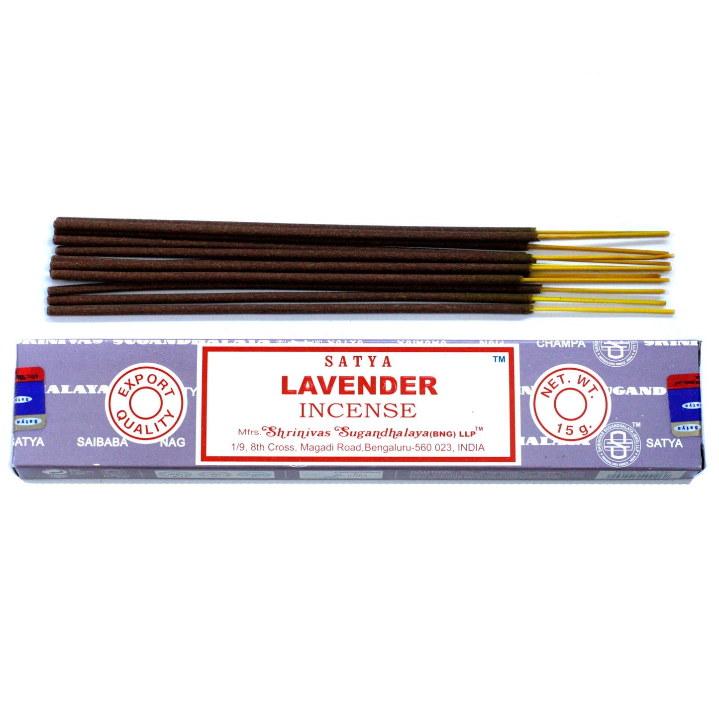 Satya Lavender 15g Incense Sticks