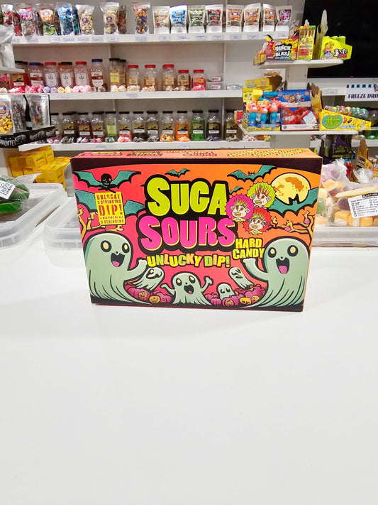 Suga Sours Unlucky Dip! Ghost Hard Candy