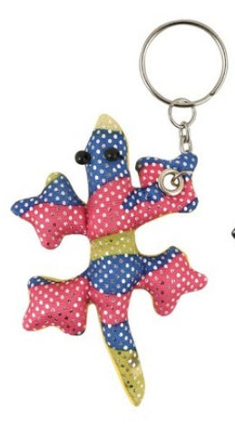 Colourful Sand Animal Keyrings