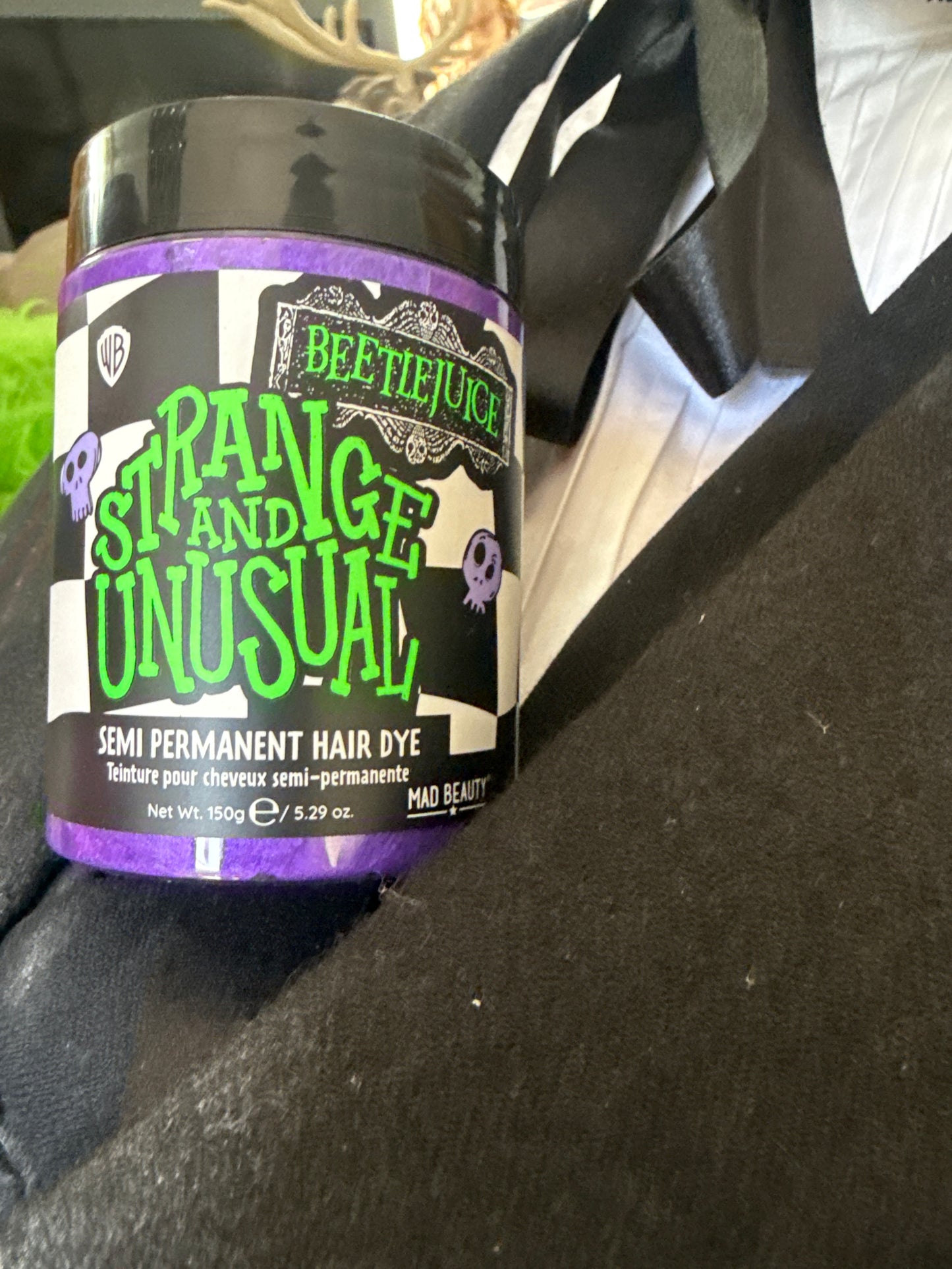 Beetlejuice The Ghost with the Most Semi-Permanent Hair Dye - Purple
