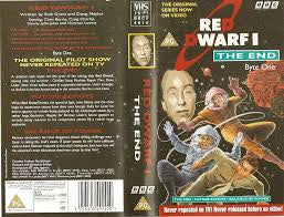 Red Dwarf I Byte One The End VHS Tape