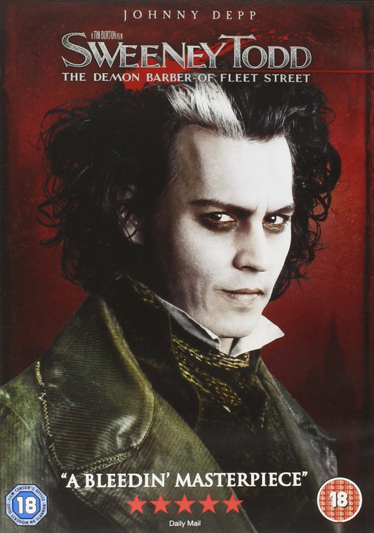 Sweeney Todd The Demon Barber Of Fleet Street DVD