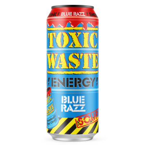 Toxic Waste Energy Blue Razz Flavoured Energy Drink