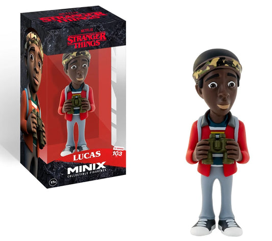 Stranger Things Lucas Minix Collectible Figurine