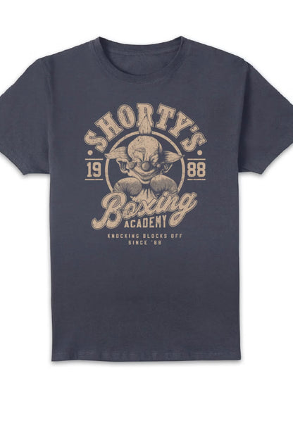 Killer Klowns from Outer Space: Shorty’s Boxing Academy Navy T-Shirt